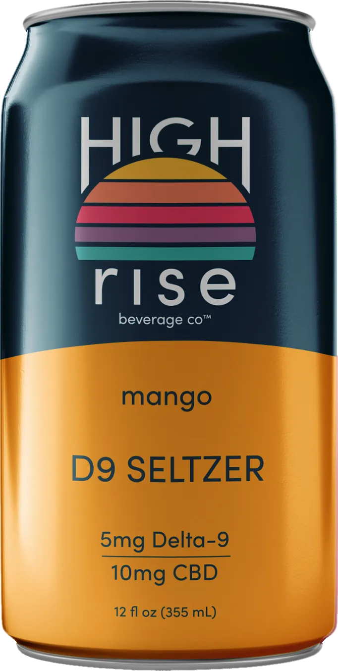 Mango, 5mg THC Seltzer (4-pack)