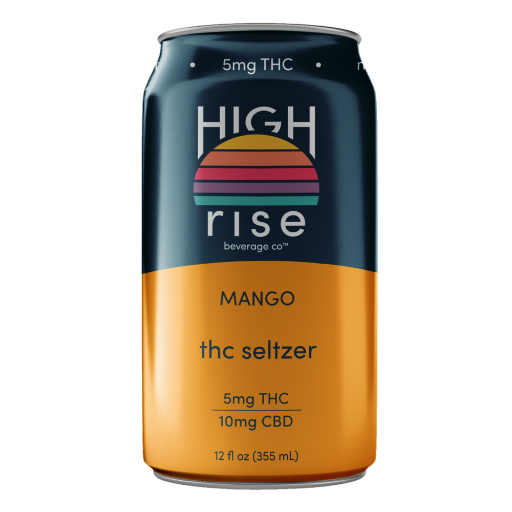 Mango, 5mg THC Seltzer (4-pack)