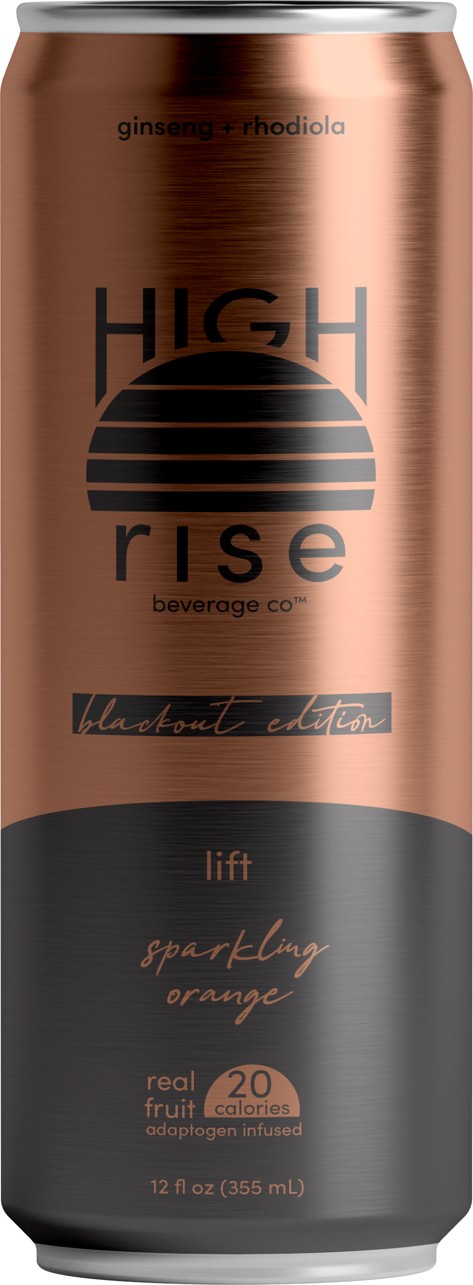 High Rise Blackout Orange Lift Seltzer 2
