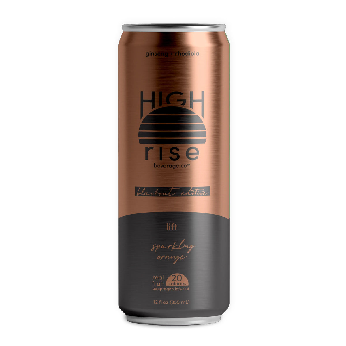 High Rise Blackout Orange Lift Seltzer 1