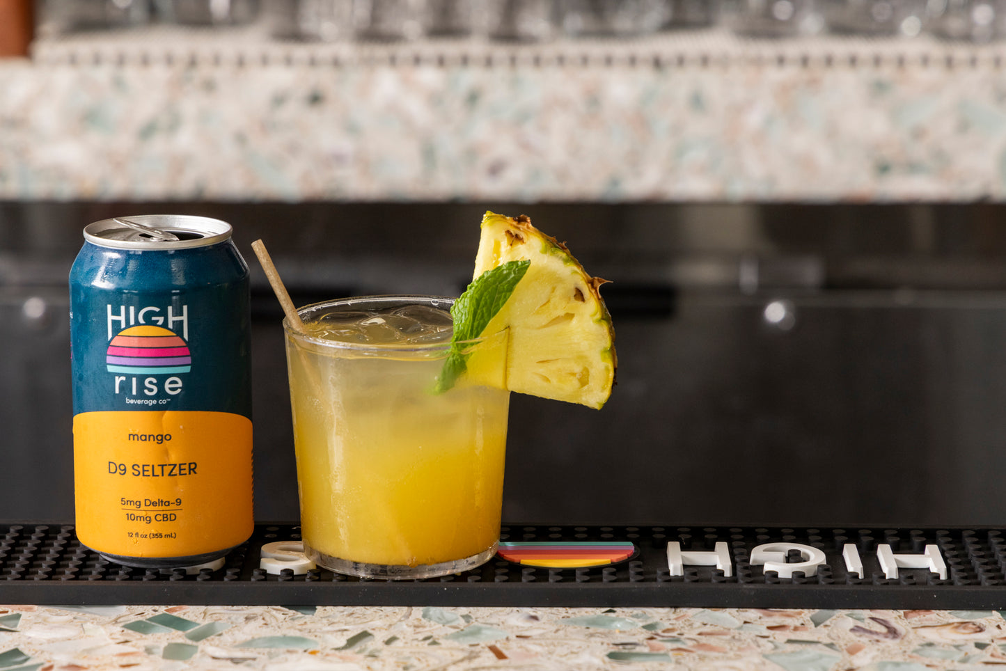 High Rise Bar Mat – Elevate Your Pour with Style