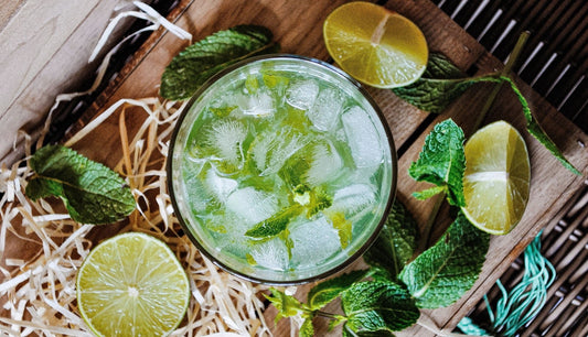 Delicious Mint No-Jito CBD Mocktail.