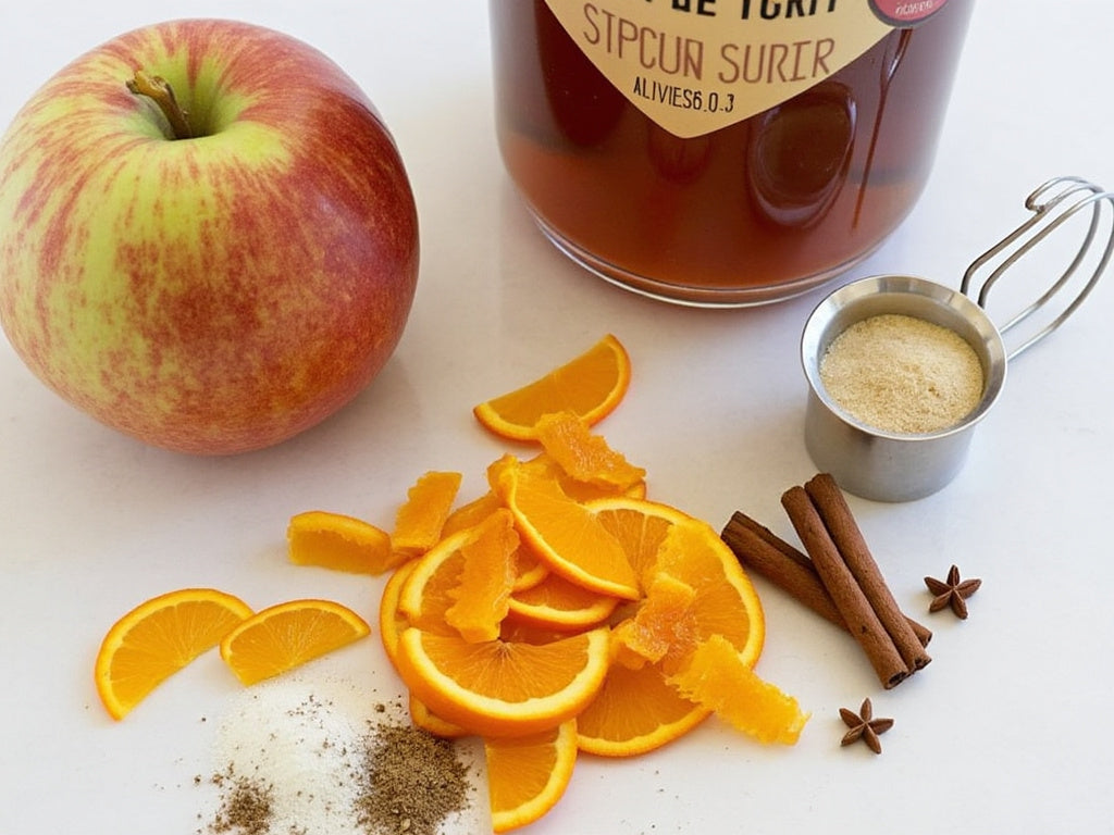 Spiced Simple Syrup for Mocktails & Cocktails