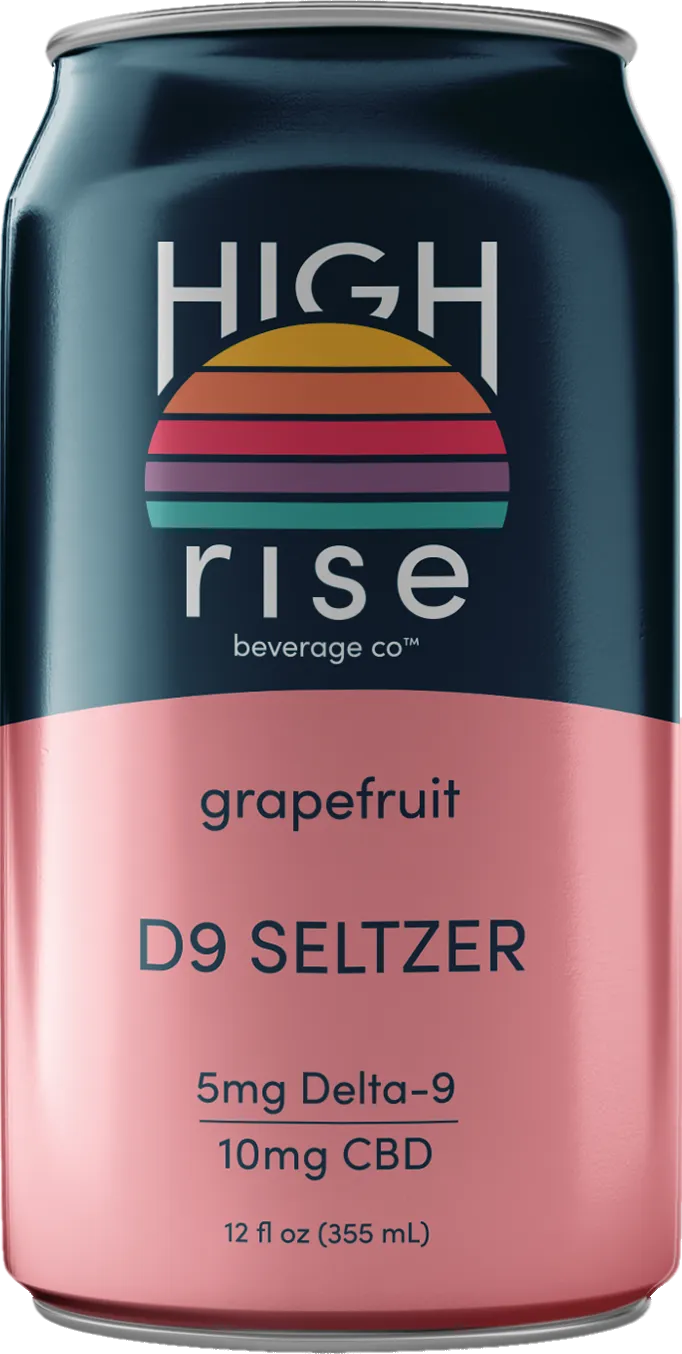 Grapefruit D9 THC Seltzer