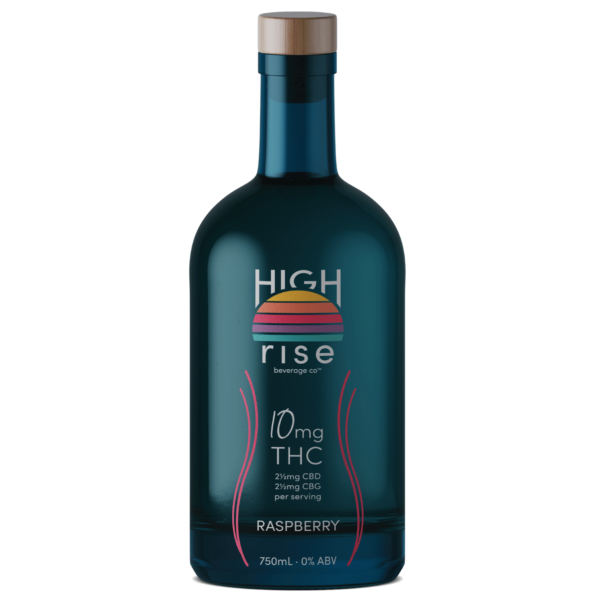 Raspberry THC Infusion – High Rise Beverages