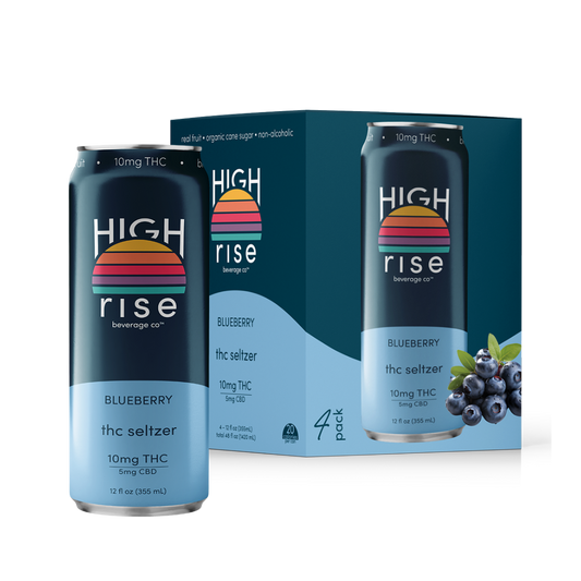 Blueberry 10mg THC Seltzer