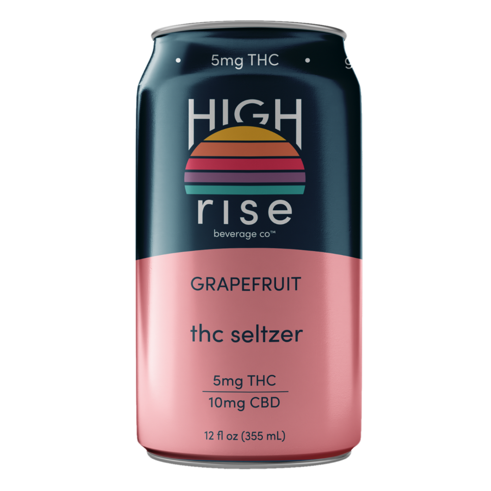 Grapefruit, 5mg THC Seltzer (4-pack)