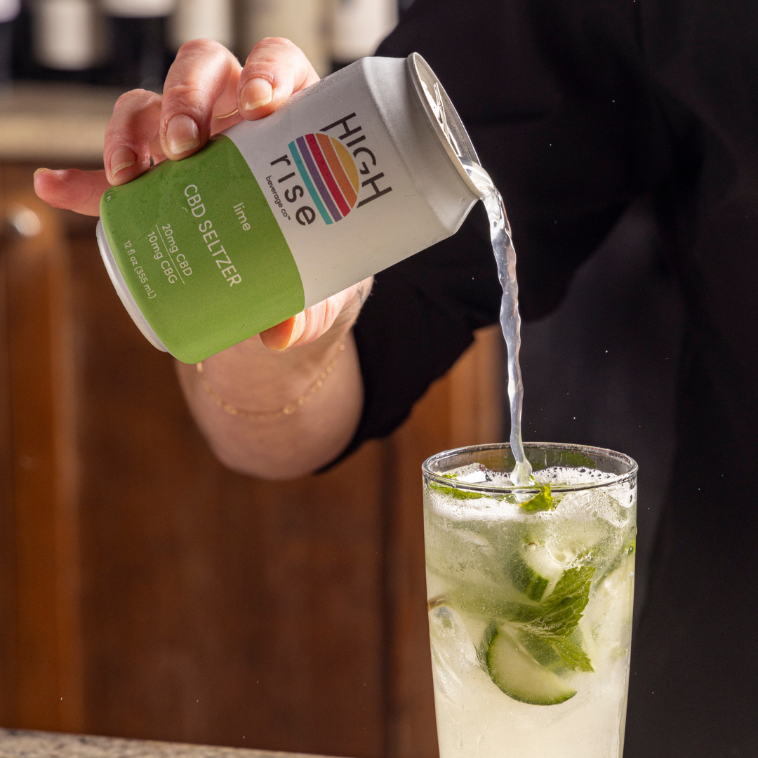 Lime, CBD Seltzer (4-pack)