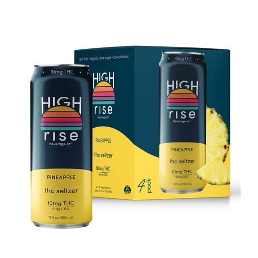 Pineapple 10mg THC Seltzer
