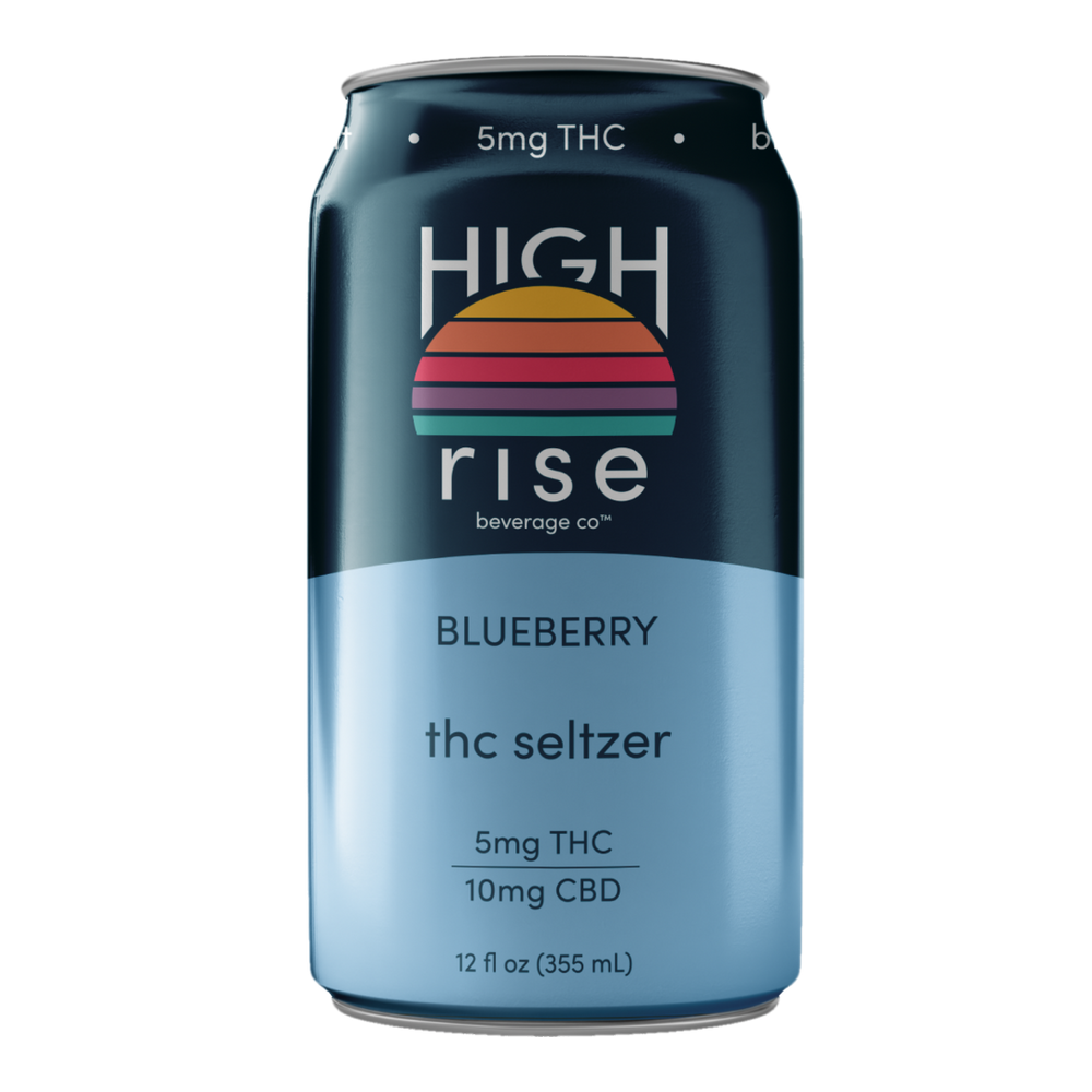 Blueberry, 5mg THC Seltzer (4-pack)
