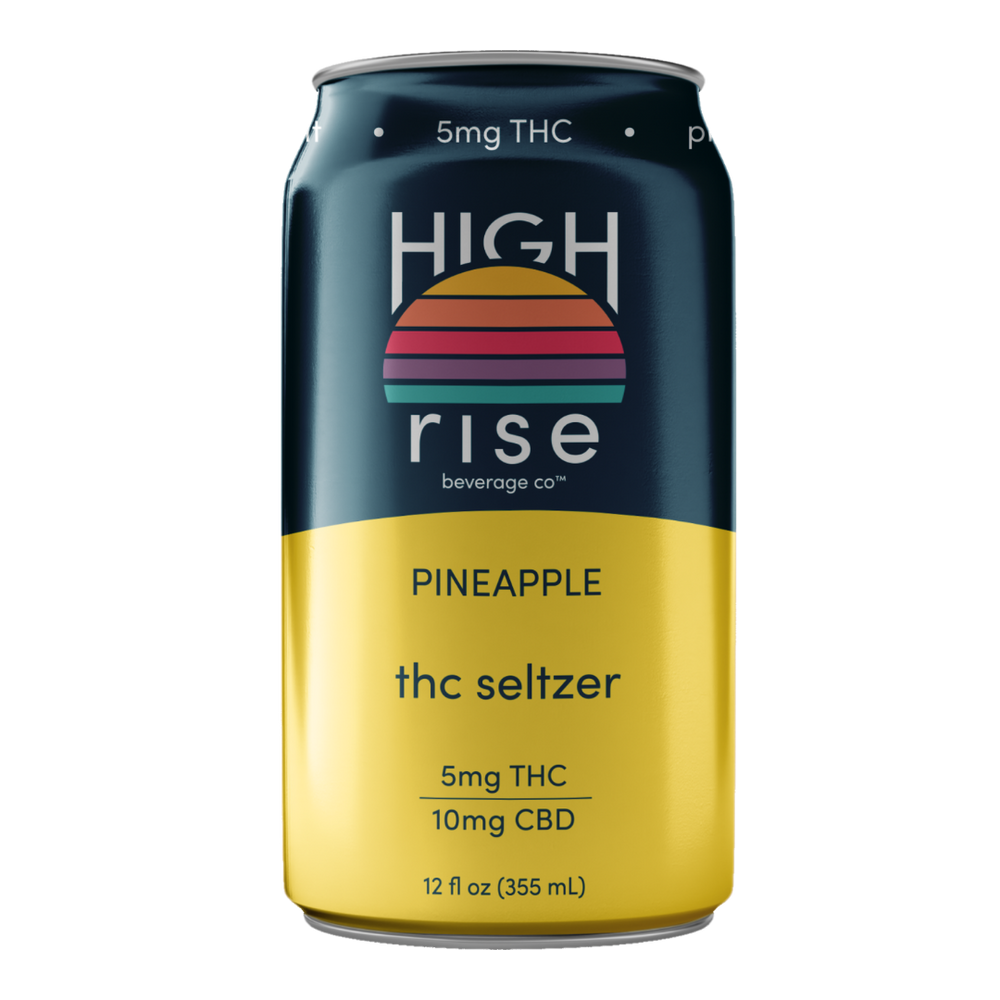 Pineapple, 5mg THC Seltzer (4-pack)