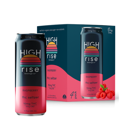 Raspberry, 10mg THC Seltzer