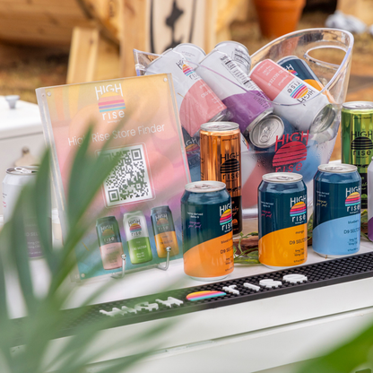 High Rise Rubber Bar Mat, 23.6" x 3.2"