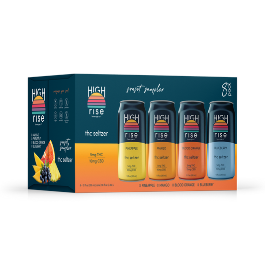 Sunset Sampler, 5mg THC seltzer